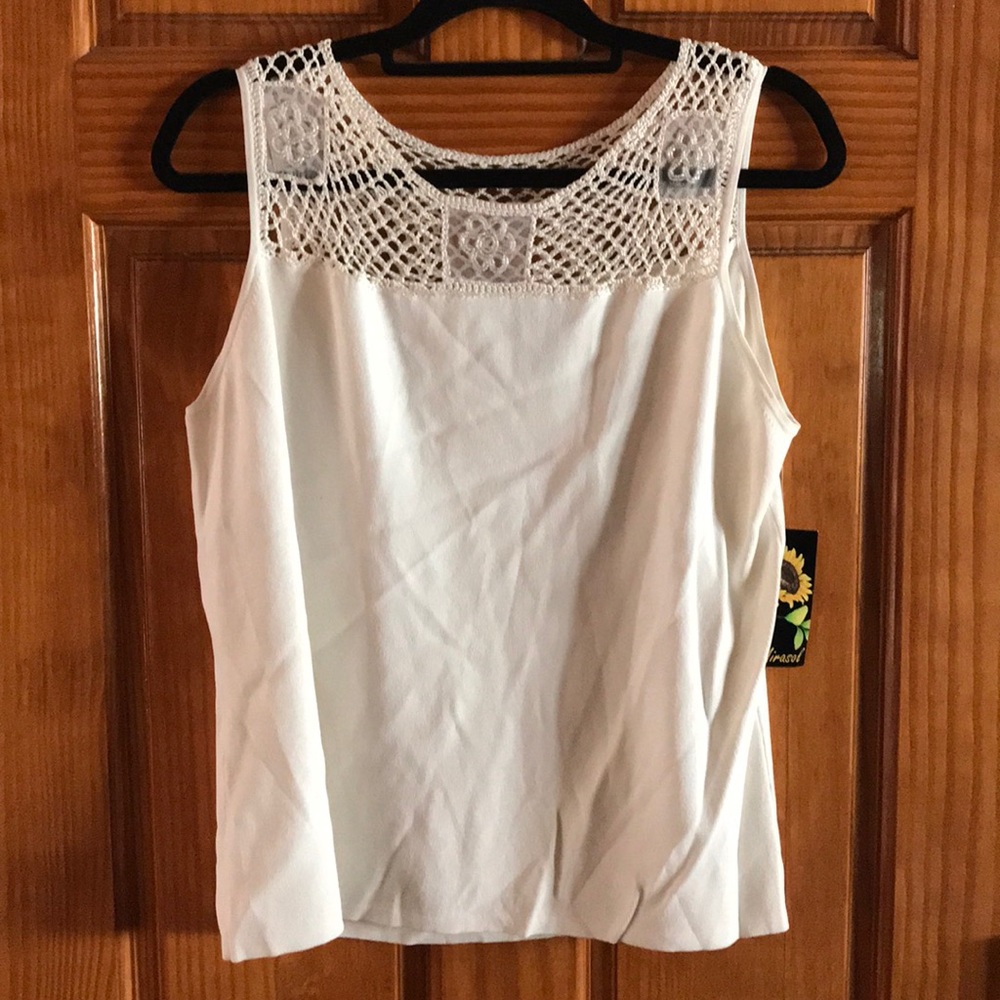 Mirasol sleeveless top.